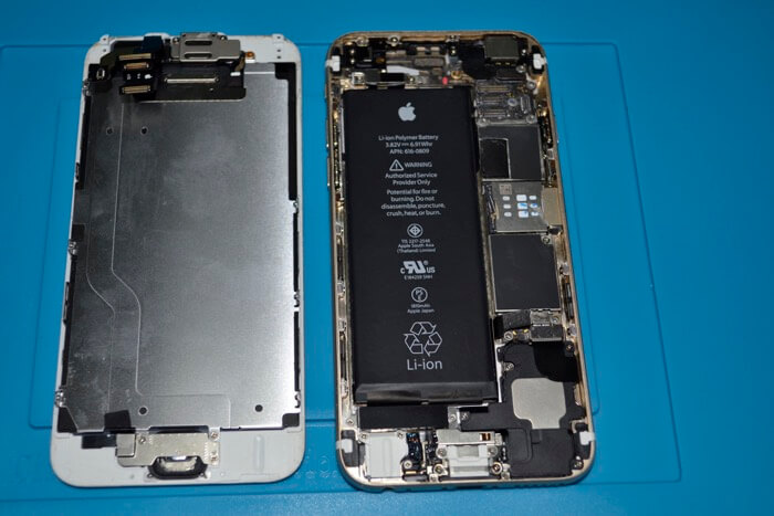 замена микроконтроллера зарядки iPhone 6